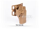FMA CQC Serpa Holster Glock 17 Polymer DE TB1156-DE Free Shipping